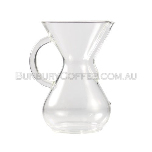 Chemex 6 cup, Glass Handle, 900ml