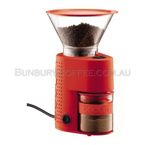 Bodum Bistro Electric Grinder Red