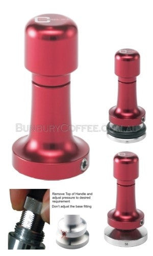 Concept-Art Coffee Tamper Handle, Technic Red