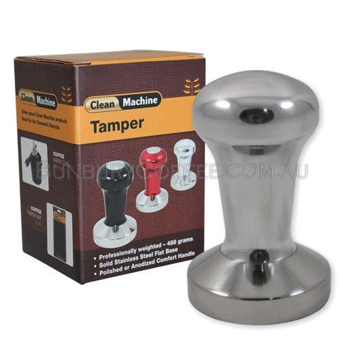 PROTAMP Coffee Tamper 49mm Stainless Flat Polished